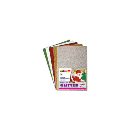 GOMMA CREPP FG. 5 20X30 ASSORTIMENTO NATALE