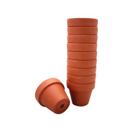 VASETTI TERRACOTTA CM. 5 PZ. 10