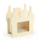 LEGNO DA DECORARE SALVADANAIO CASTELLO CM. 9,5X10