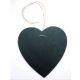 CUORE DA APPENDERE IN FINTA ARDESIA CM. 23X23