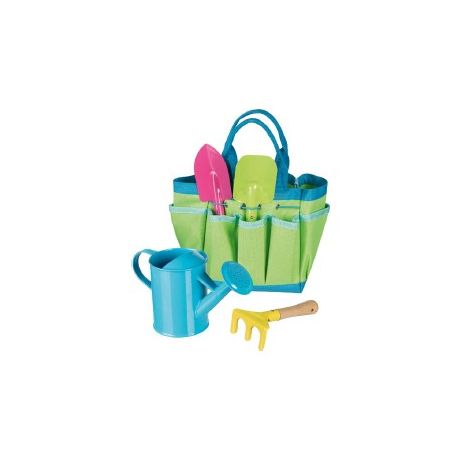 BORSA ATTREZZI DA GIARDINAGGIO IN METALLO PER BAMBINI