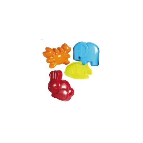 FORMINE ANIMALI 4 PZ. PER BAMBINI