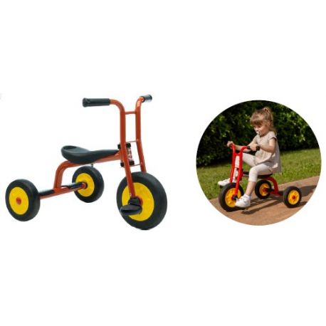 PRIMO TRICICLO CON PEDALI PER BAMBINI