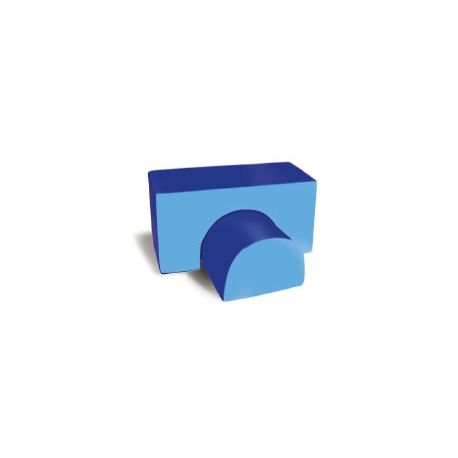 PONTE + SEMICILINDRO CM.120X60X 60H PER BAMBINI