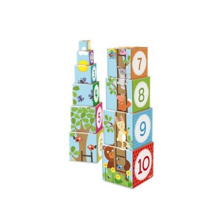 CUBO IMPILABILE FORESTA PER BAMBINI