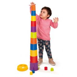 TORRE DI CILINDRI CON FORME