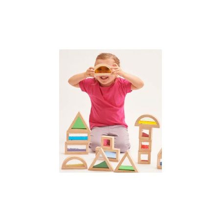 BLOCCHI SENSORIALI DEI MATERIALI PER BAMBINI