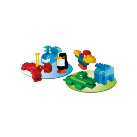 SET 6 ANIMALI 56 PZ. PER BAMBINI