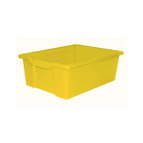 CONTENITORE ALTO CM.43X31,5X15 - GIALLO PER BAMBINI