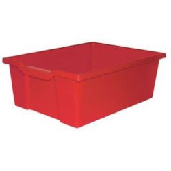 CONTENITORE ALTO CM.43X31,5X15 - ROSSO