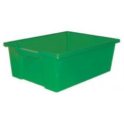 CONTENITORE ALTO CM.43X31,5X15 - VERDE