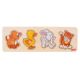 PUZZLE LEGNO C/POMELLI 4 PZ CANE, ANATRA""