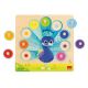 PUZZLE COLORI PAVONE