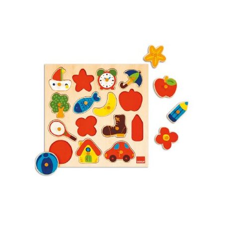 PUZZLE INCASTRO PROFILI OGGETTI PER BAMBINI