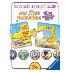 PRIMI PUZZLE IL CANTIERE DEGLI ANIMALI