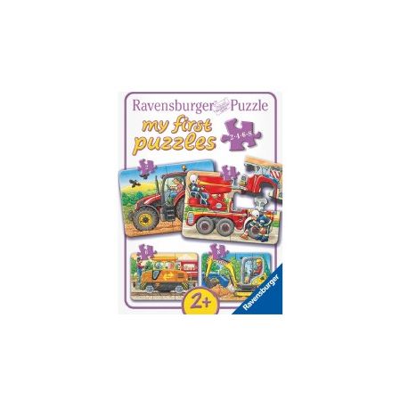 PRIMI PUZZLE VEICOLI PER BAMBINI