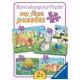 PRIMI PUZZLE ANIMALI DEL CORTILE