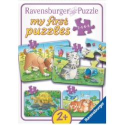 PRIMI PUZZLE ANIMALI DEL CORTILE