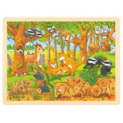 PUZZLE LEGNO 48 PZ IL BOSCO