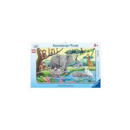 PUZZLE CORNICE AFRICA PER BAMBINI