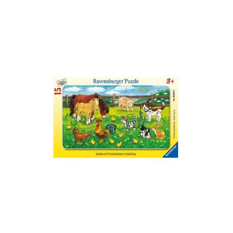 PUZZLE CORNICE FATTORIA PER BAMBINI