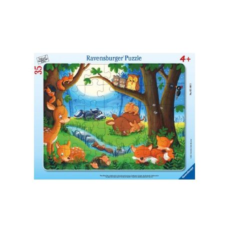PUZZLE CORNICE BOSCO PER BAMBINI