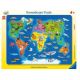 PUZZLE PLANISFERO ANIMALI