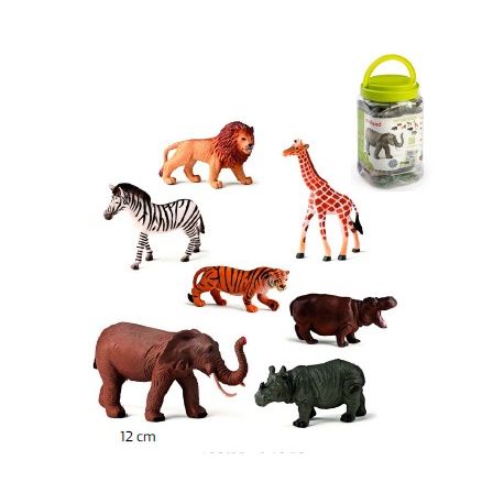 ANIMALI DELLA JUNGLA PZ.7 PER BAMBINI