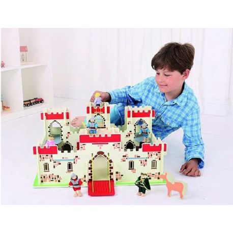 CASTELLO GIGANTE IN LEGNO PER BAMBINI