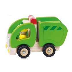 CAMION NETTEZZA URBANA IN LEGNO