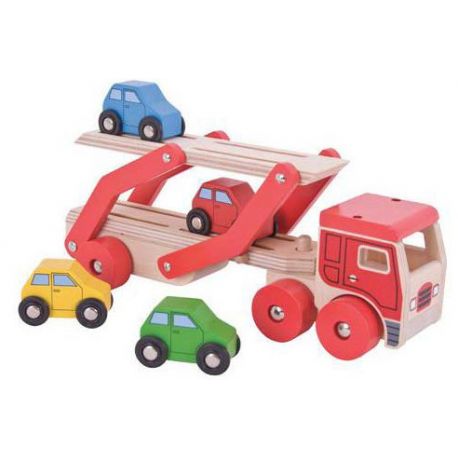 BISARCA CON AUTO PER BAMBINI