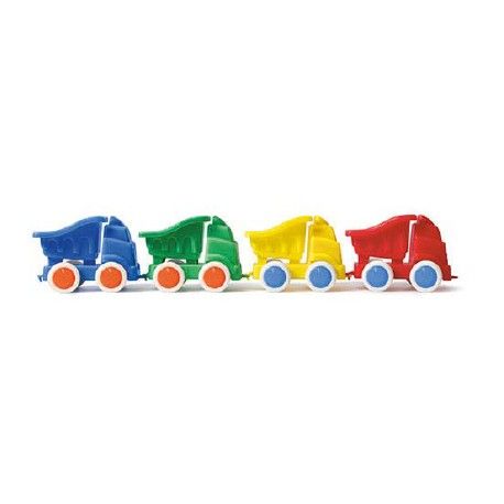 CAMION CON RIBALTA SET 4 PEZZI PER BAMBINI