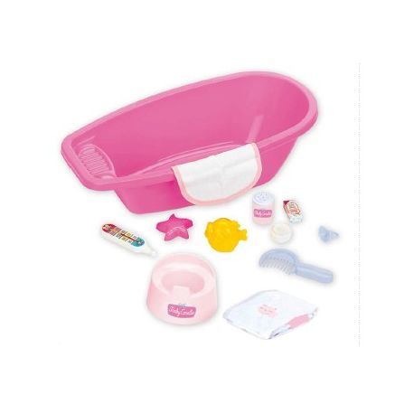 SET VASCA DA BAGNO PER BAMBOLA PER BAMBINI