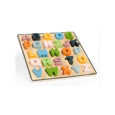 INCASTRI LETTERE IN LEGNO PER BAMBINI