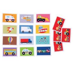 FLASH CARDS TRASPORTI - MAZZO PZ. 52