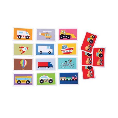 FLASH CARDS TRASPORTI - MAZZO PZ. 52 PER BAMBINI