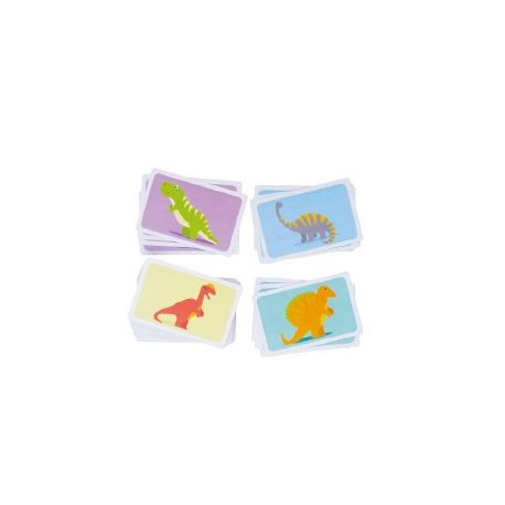 FLASH CARDS DINOSAURI - MAZZO PZ. 52 PER BAMBINI
