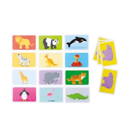 FLASH CARDS ANIMALI SELVAGGI - PZ. 52 PER BAMBINI