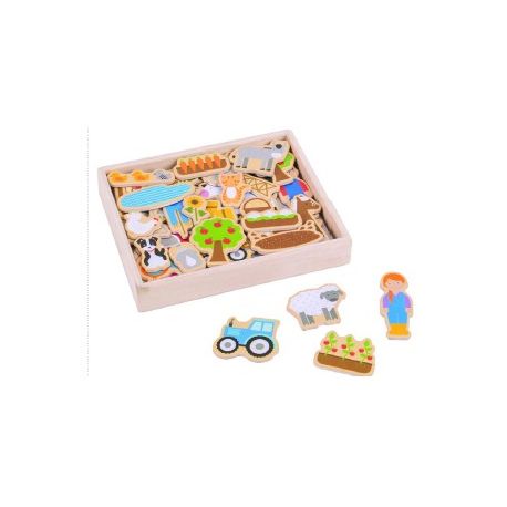 MAGNETI DELLA FATTORIA - SET PZ. 35 PER BAMBINI