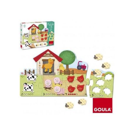 PUZZLE 1-5 PER BAMBINI