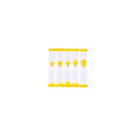 CLESSIDRE DA 3 MINUTI - SET PZ. 5 PER BAMBINI