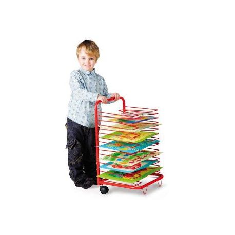CARRELLO ASCIUGADISEGNI PER BAMBINI