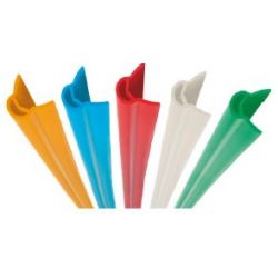 PARASPIGOLO IN PVC H. 100 BIANCO