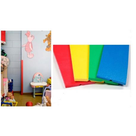 PARASPIGOLI IN POLIETILENE H. 100 PZ. 4 CON COLLA PER BAMBINI