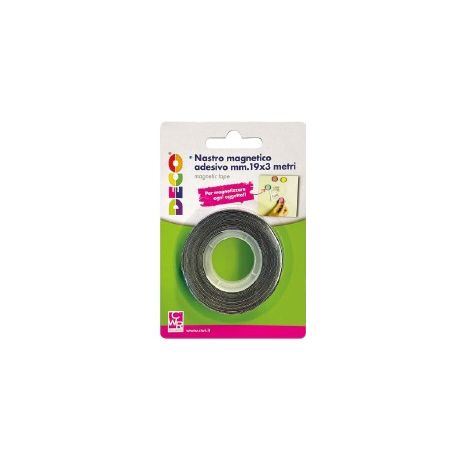 NASTRO ADESIVO MAGNETICO MM.19X3MT