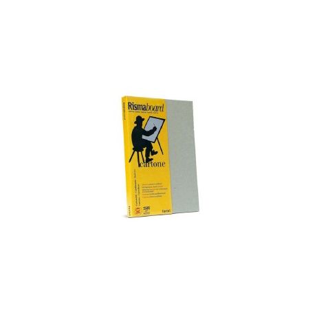 CARTONE GRIGIO A4 FG. 10 GR. 1500 MM.2.5