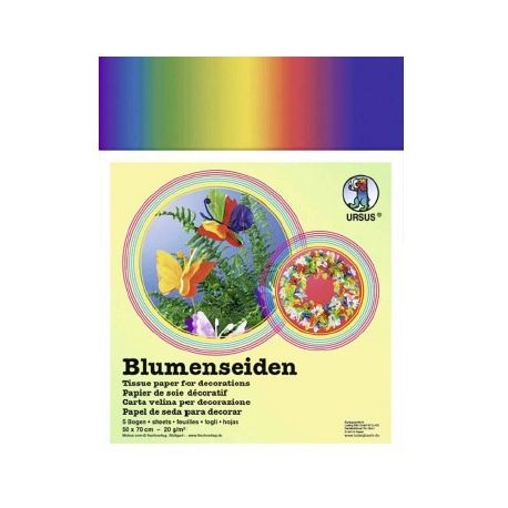 CARTA VELINA 50X70 - ARCOBALENO - 2 FG