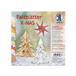 CARTA ORIGAMI BIFACCIALE MOTIVI - 15X15 - 30 FG