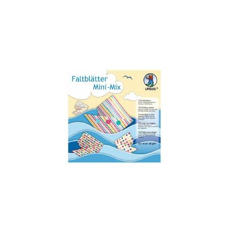 CARTA ORIGAMI FANTASIE 80 G - 15X15 - 120 FG