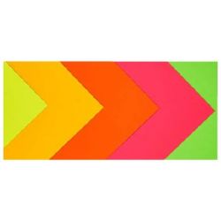 CARTONCINO FLUORESCENTE GR.250 CM.50X65 GIALLO